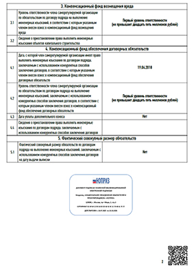 Выписка из СРО в области инженерных изысканий л.2/2